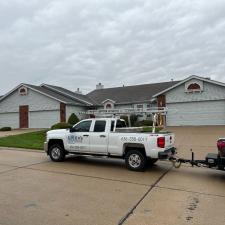 House Soft Washing for 30 Unit HOA Complex in St. Peters, MO 1