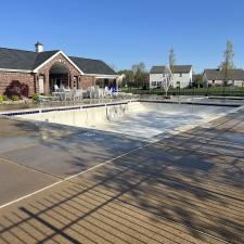 Pool Deck Concrete Cleaning in O'Fallon, MO 2